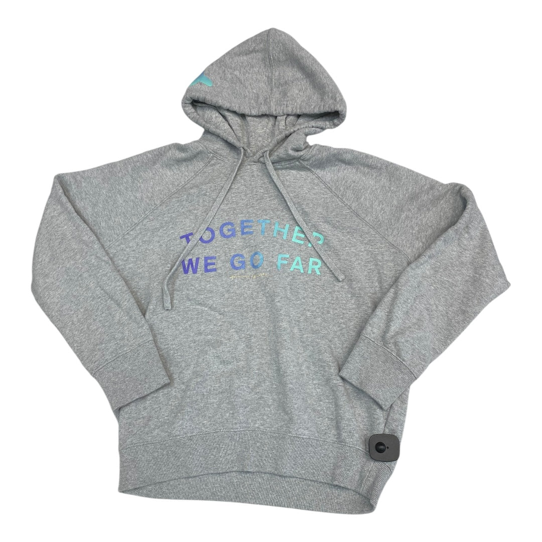 Sweatshirt Hoodie By Spiritual Gangster In Grey, Size:L