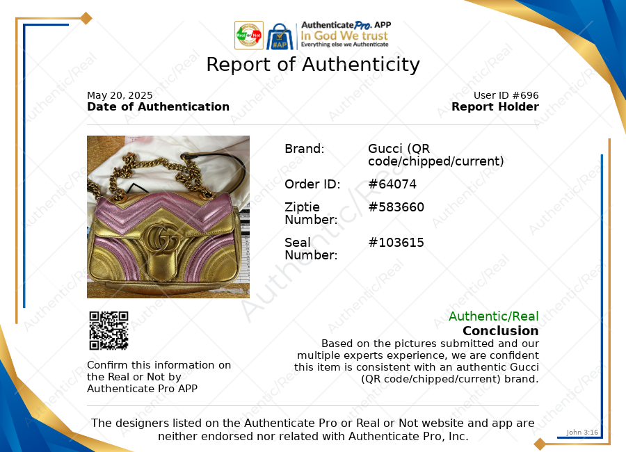 Crossbody Luxury Designer By Gucci, Size: Small