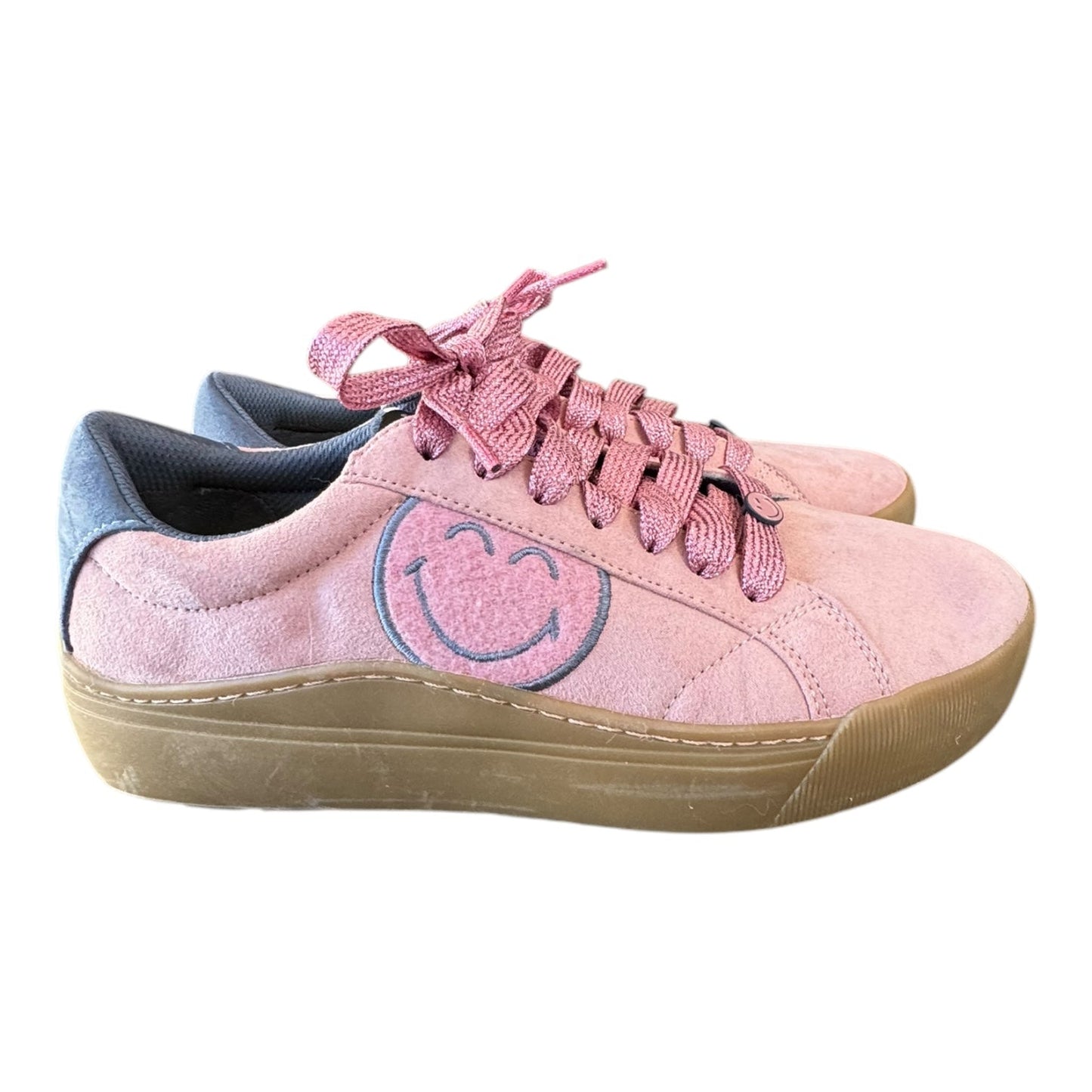 Shoes Sneakers By Dr Scholls In Pink & Blue, Size:10