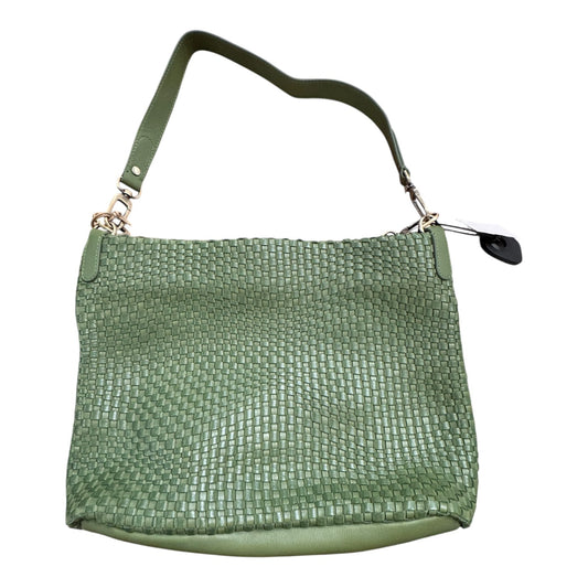 Handbag Leather By Hobo Intl In Green, Size:Large