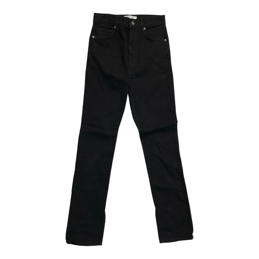 Jeans Straight By Reformation In Black Denim