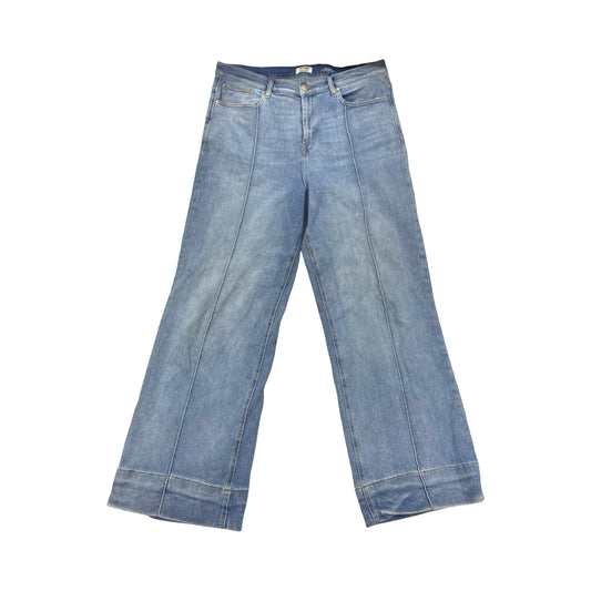 Jeans Wide Leg By Kensie In Blue Denim, Size:14