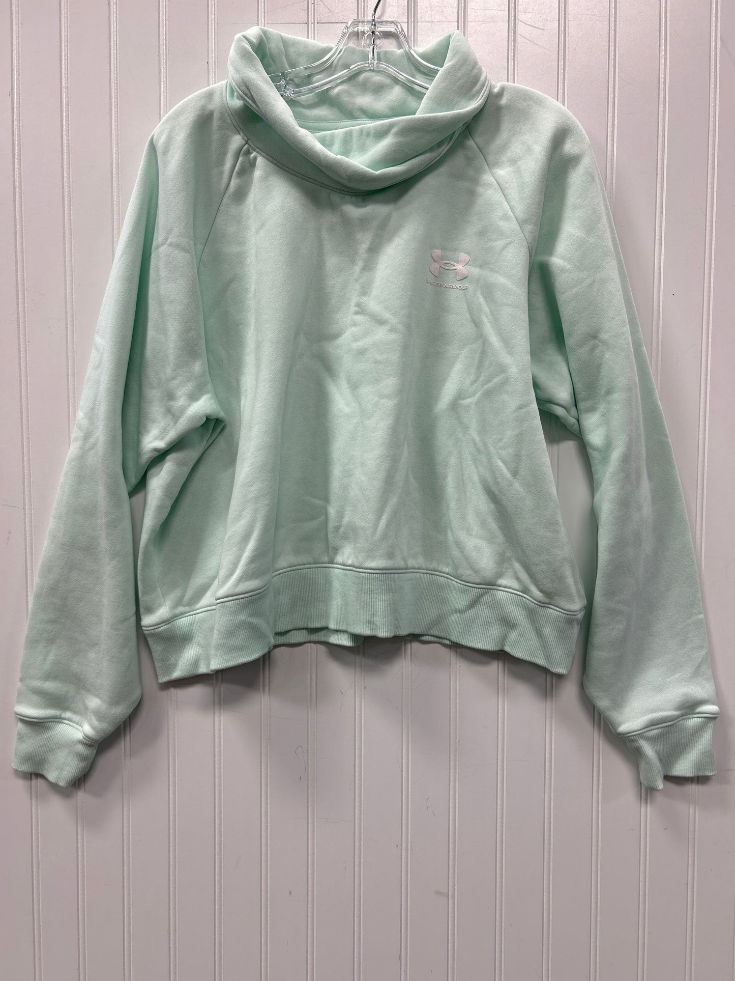 Athletic Sweatshirt Crewneck By Under Armour In Teal, Size:Xl