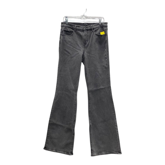 Jeans Wide Leg By Ann Taylor In Grey, Size:8