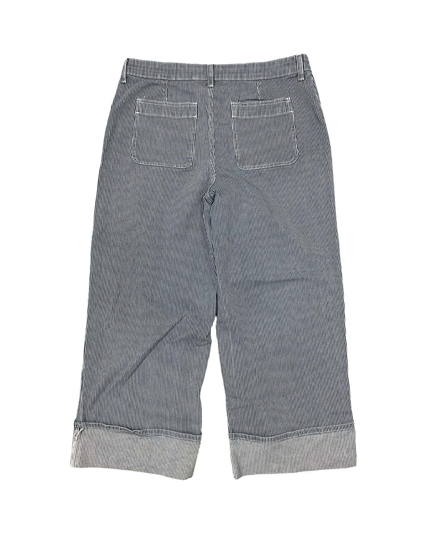 Jeans Wide Leg By Free Assembly In Blue Denim, Size:16