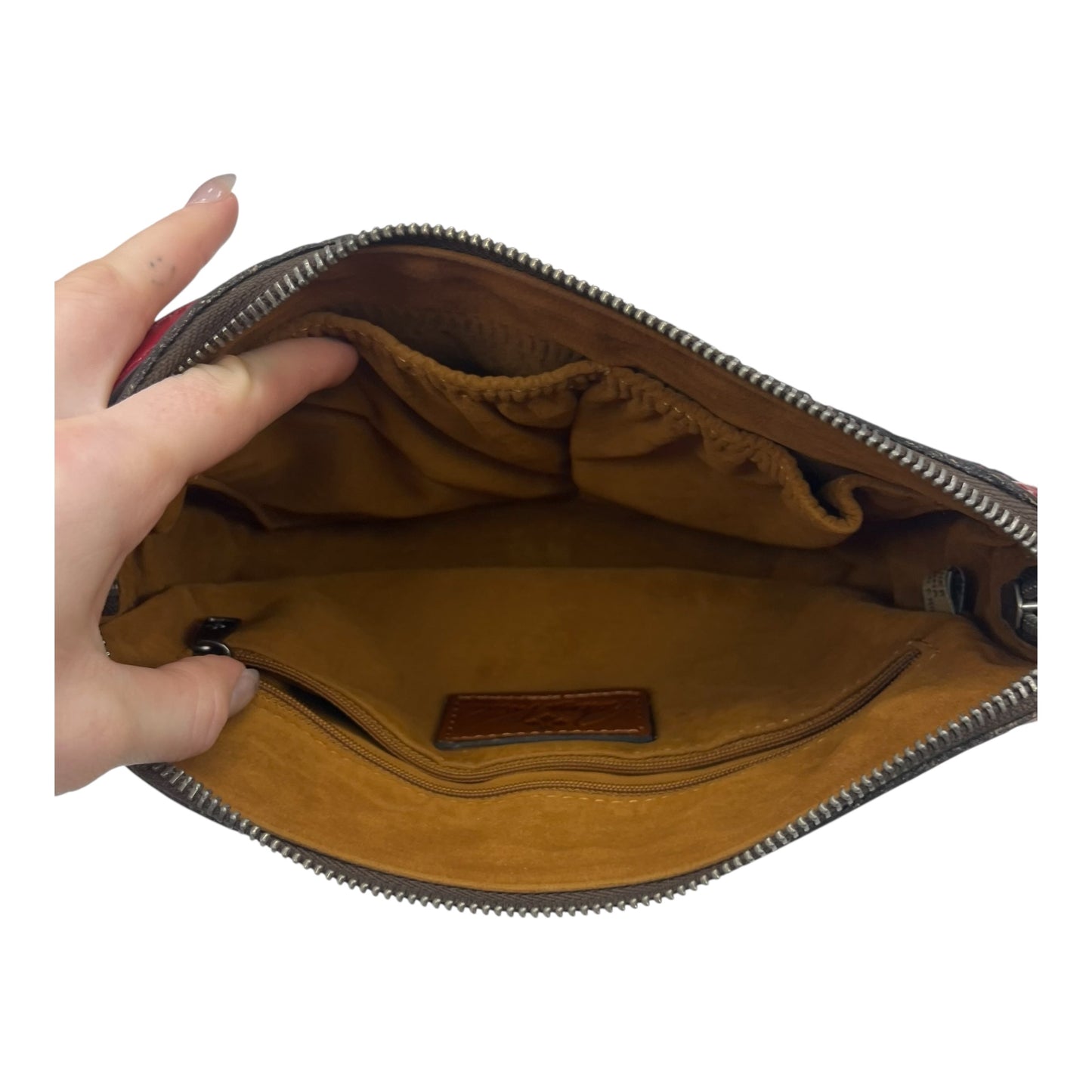 Crossbody Designer By Patricia Nash In Red, Size:Medium