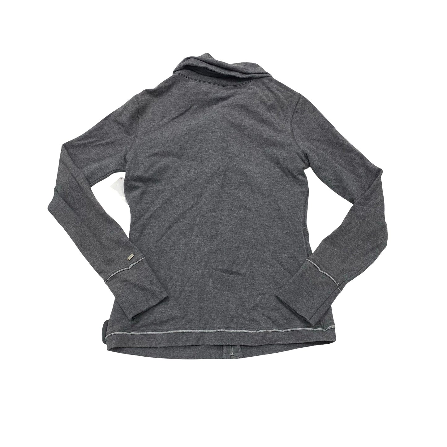 Athletic Sweatshirt Collar By Alo In Grey, Size:Sp