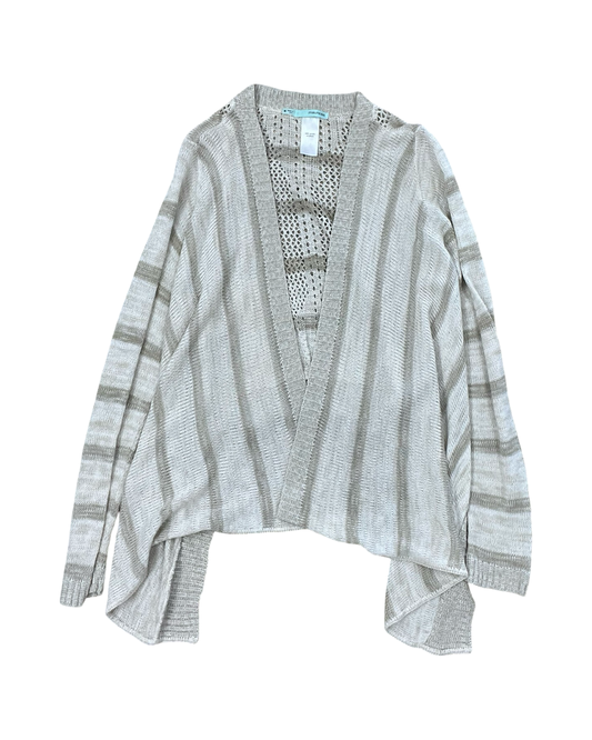 Cardigan By Maurices In Tan, Size:M