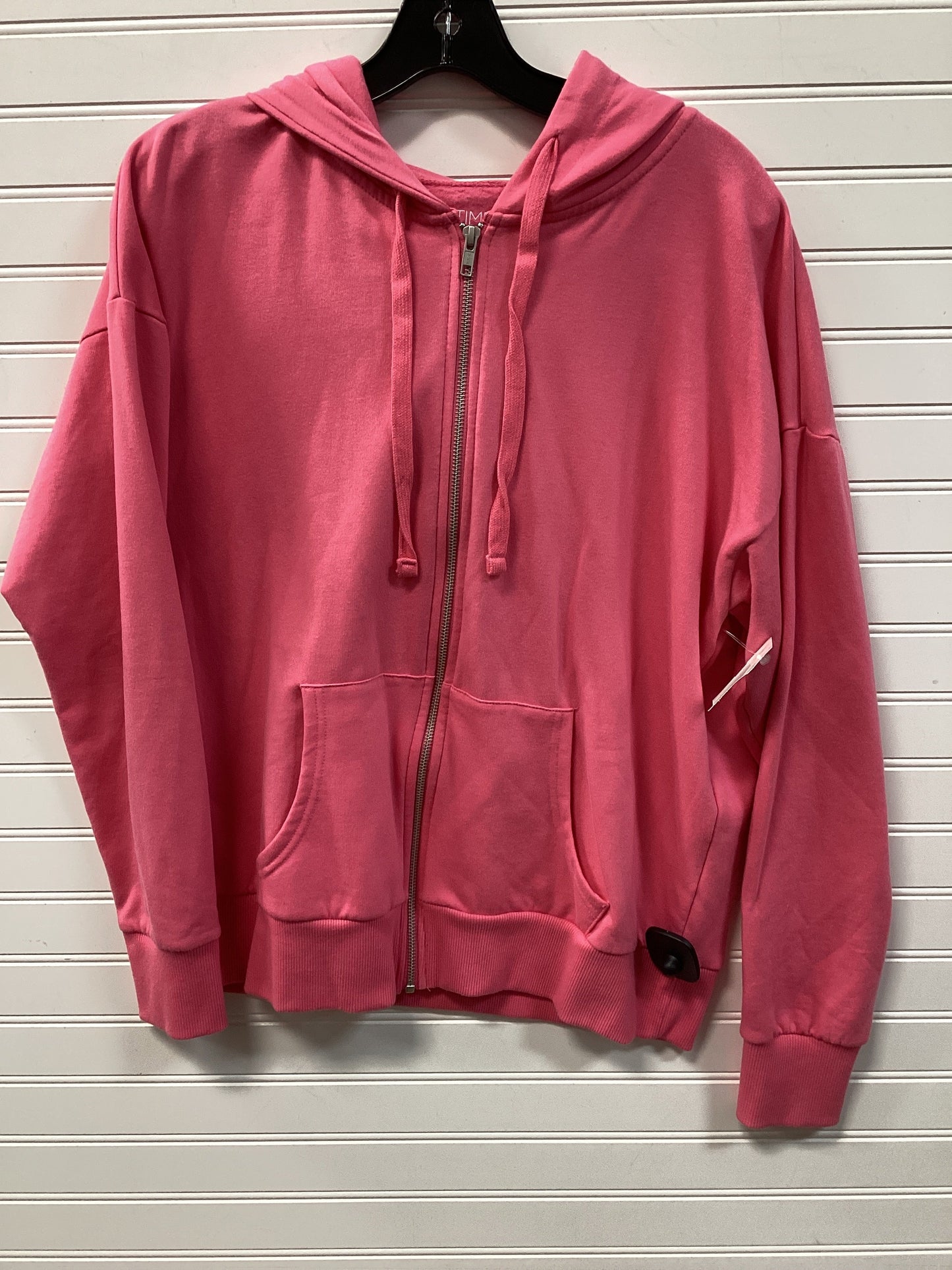Sweatshirt Hoodie By Time And Tru In Pink, Size:Xl