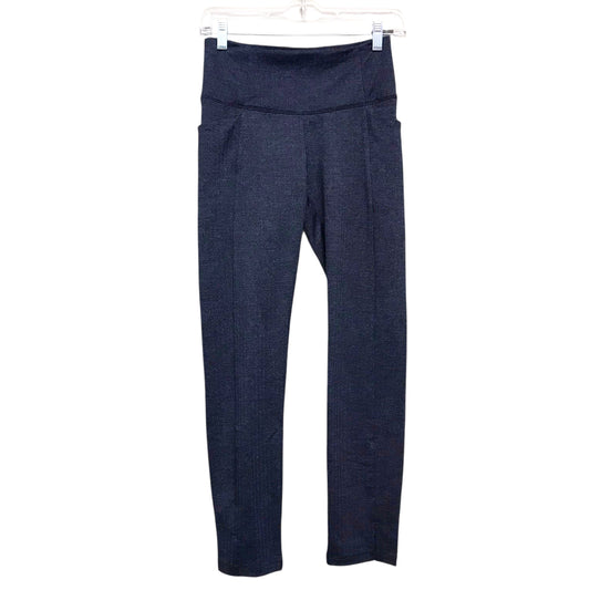 Athletic Leggings By Athleta In Blue, Size:Xs