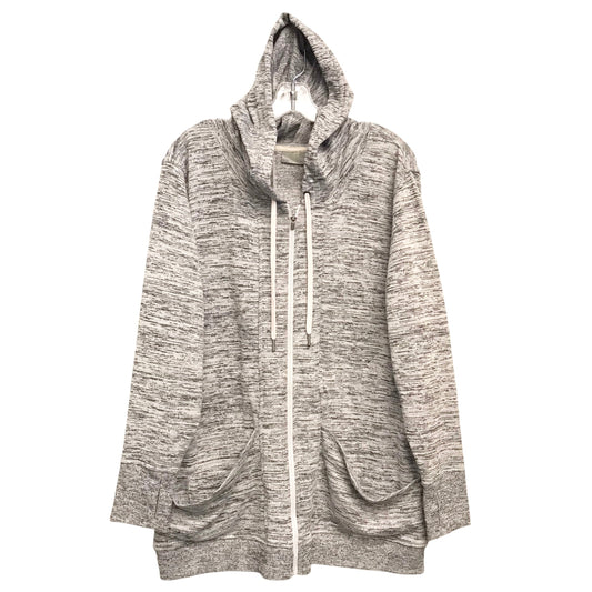 Athletic Jacket By Athleta In Grey, Size:Xl