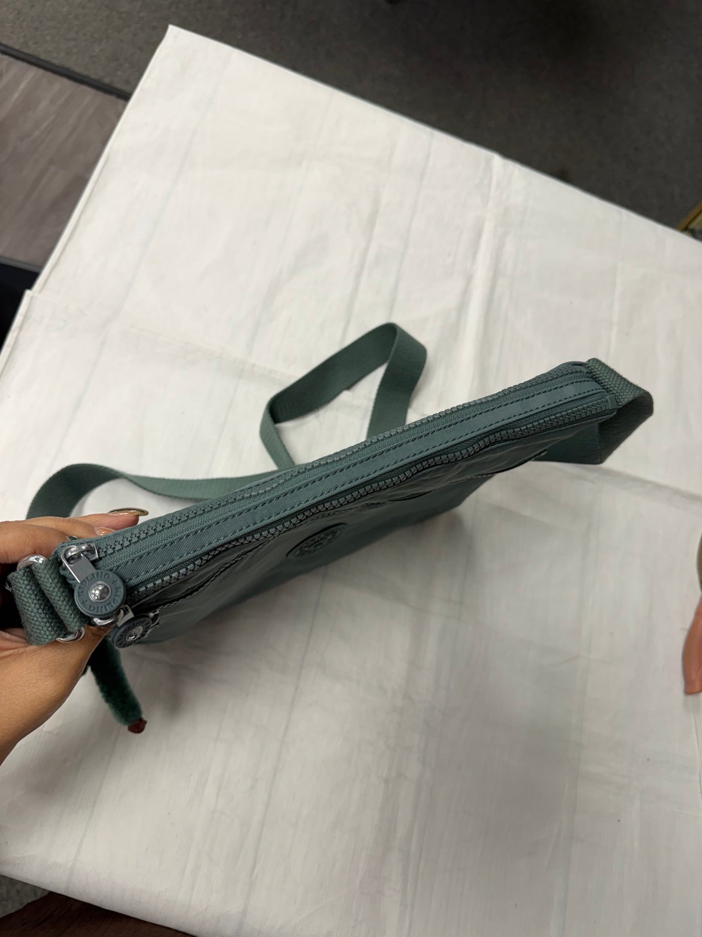 Crossbody By Kipling In Green, Size:Medium