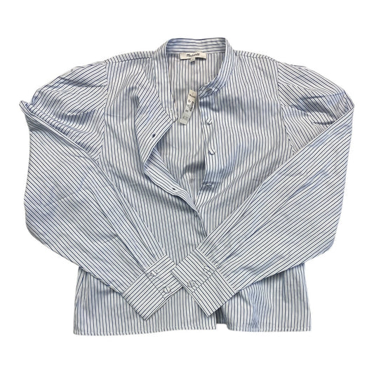 Top Ls By Madewell In Blue & White, Size:M