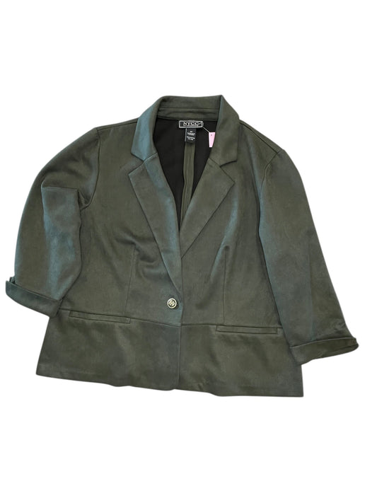 Blazer By Nycc In Green, Size:2X
