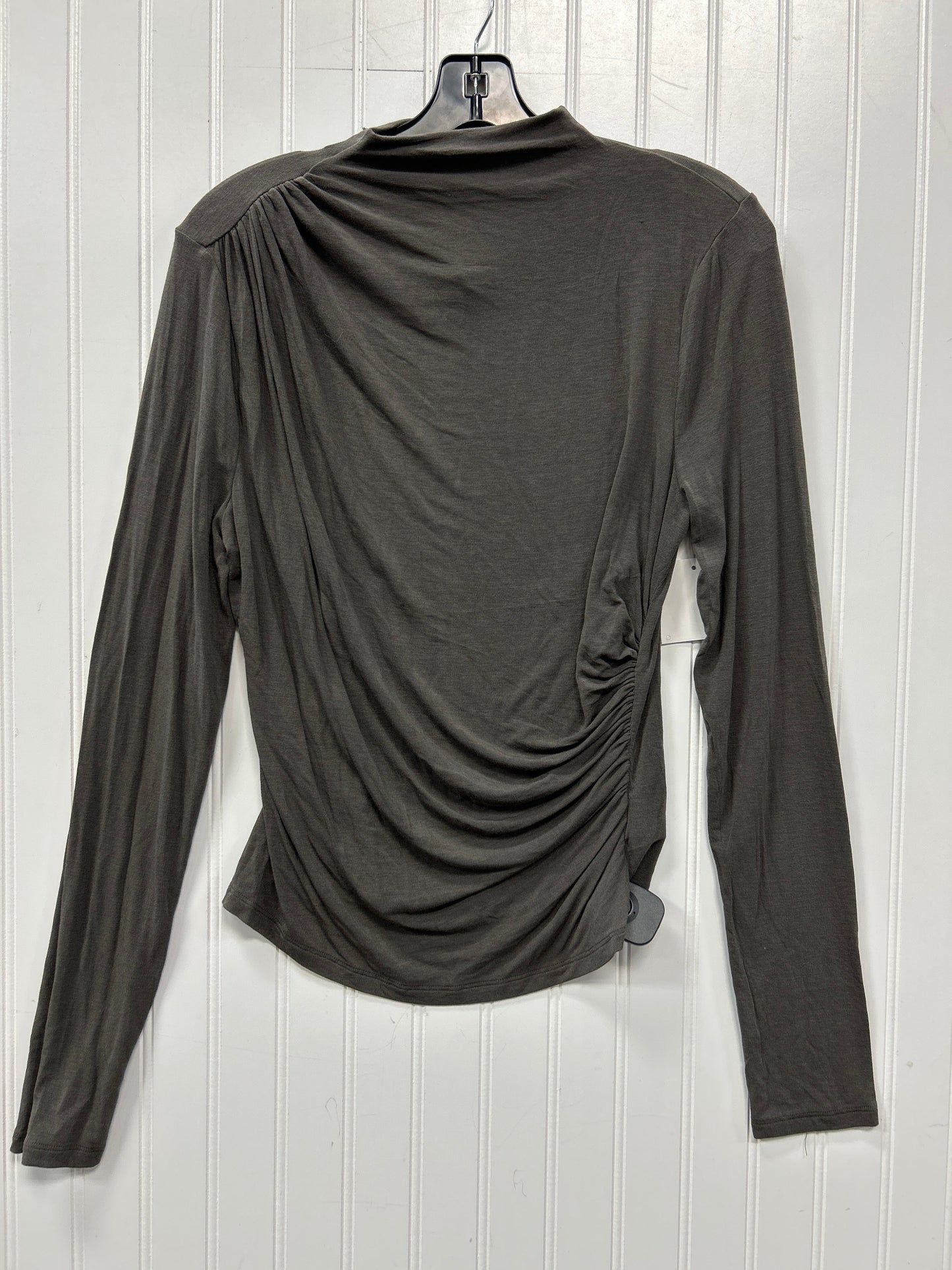 Top Ls By Hem & Thread In Taupe, Size:L