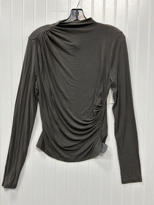 Top Ls By Hem & Thread In Taupe, Size:L