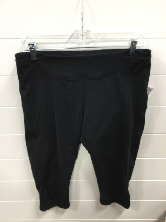 Athletic Leggings Capris By Lululemon In Black, Size:12