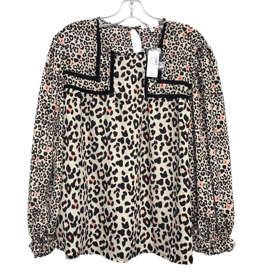 Top Ls By Maurices In Animal Print, Size:L