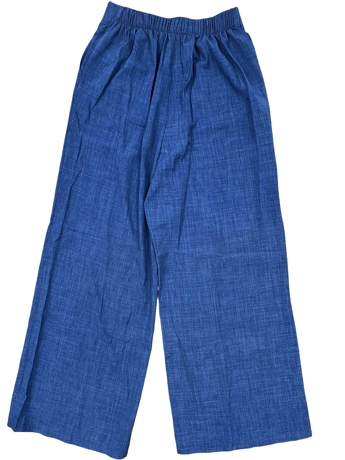 Pants Linen By Clothes Mentor In Blue, Size:M