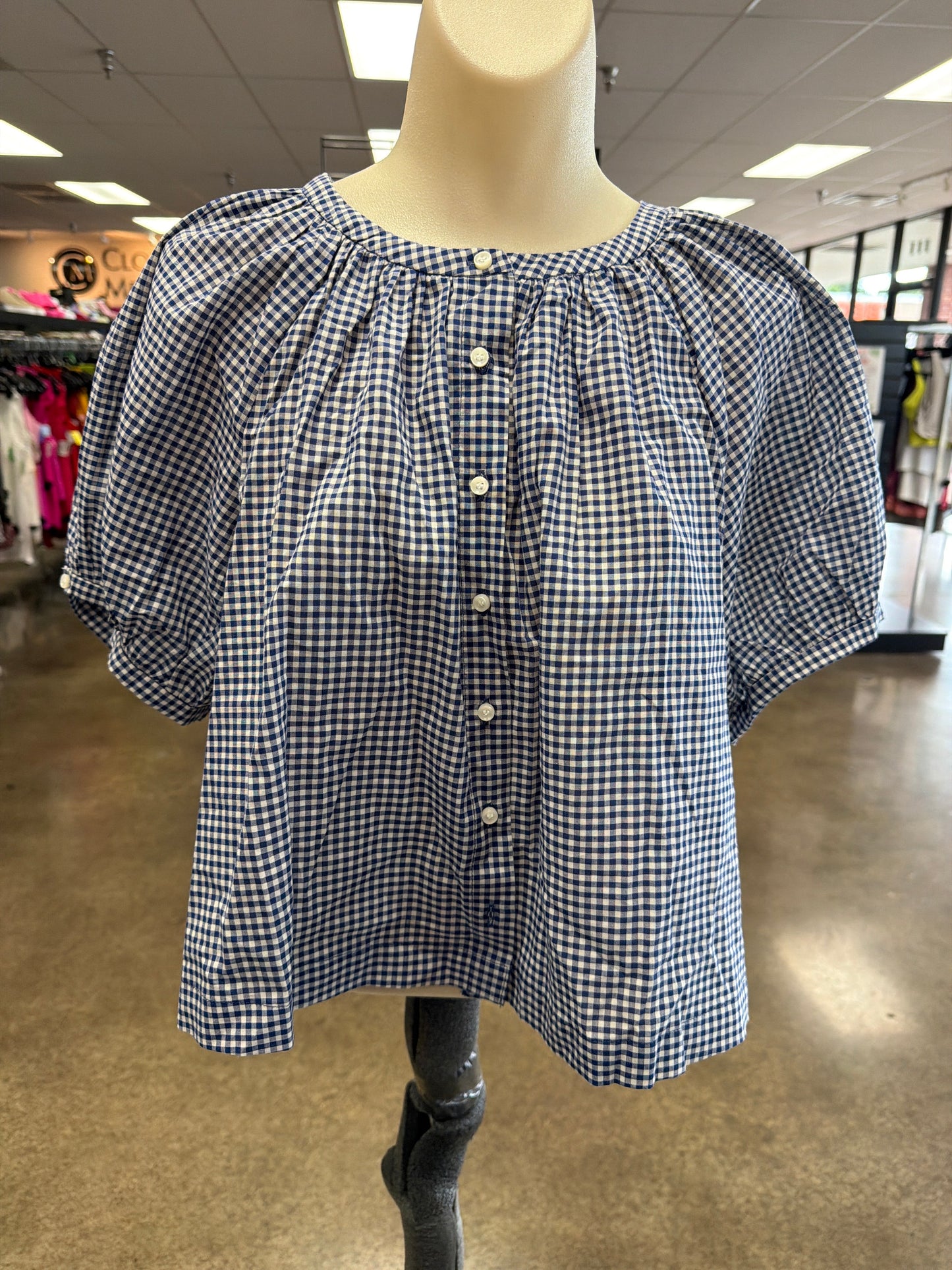 Top Ss By Industry In Blue & White, Size:M
