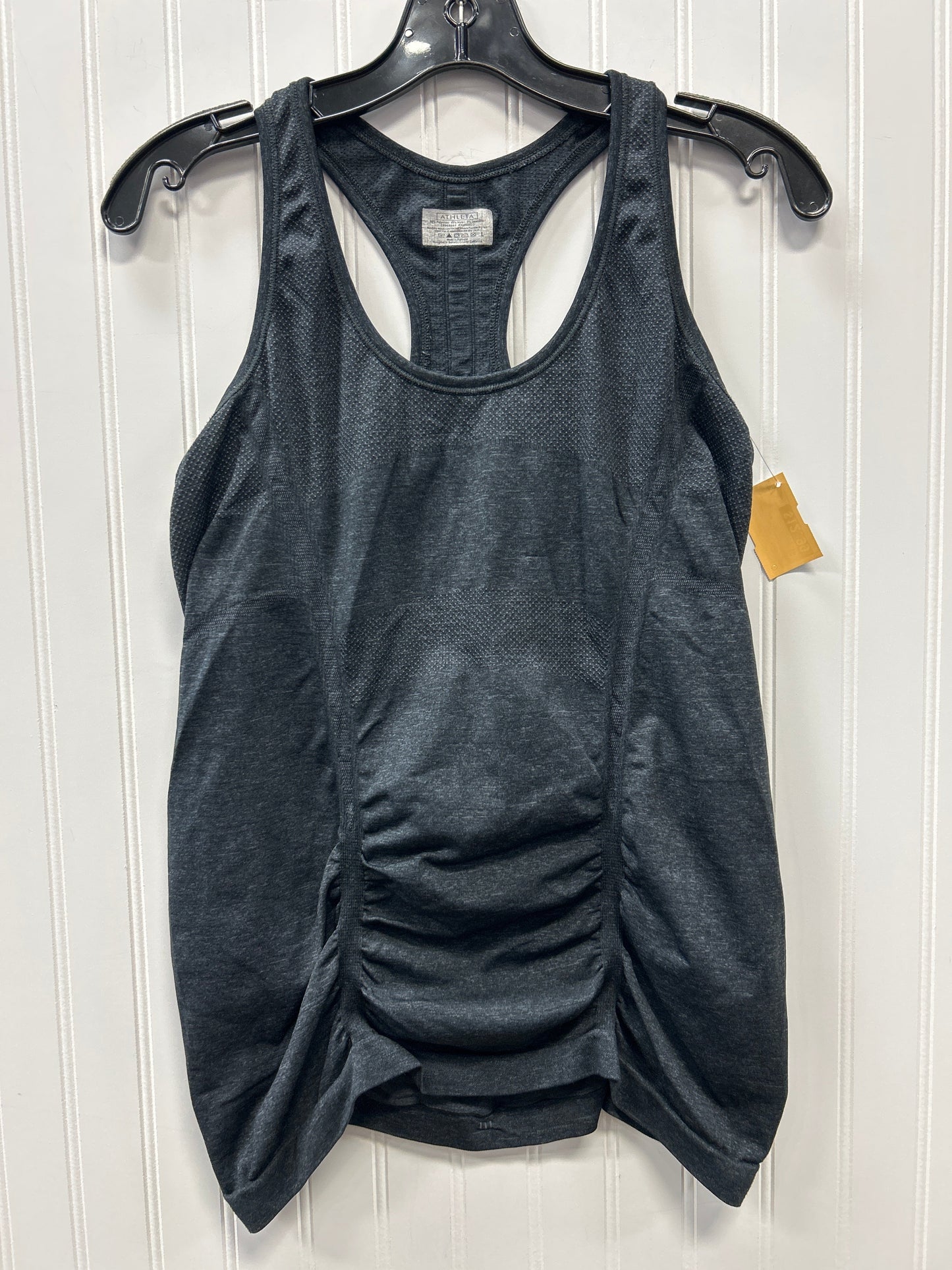 Athletic Tank Top By Athleta In Black, Size:L
