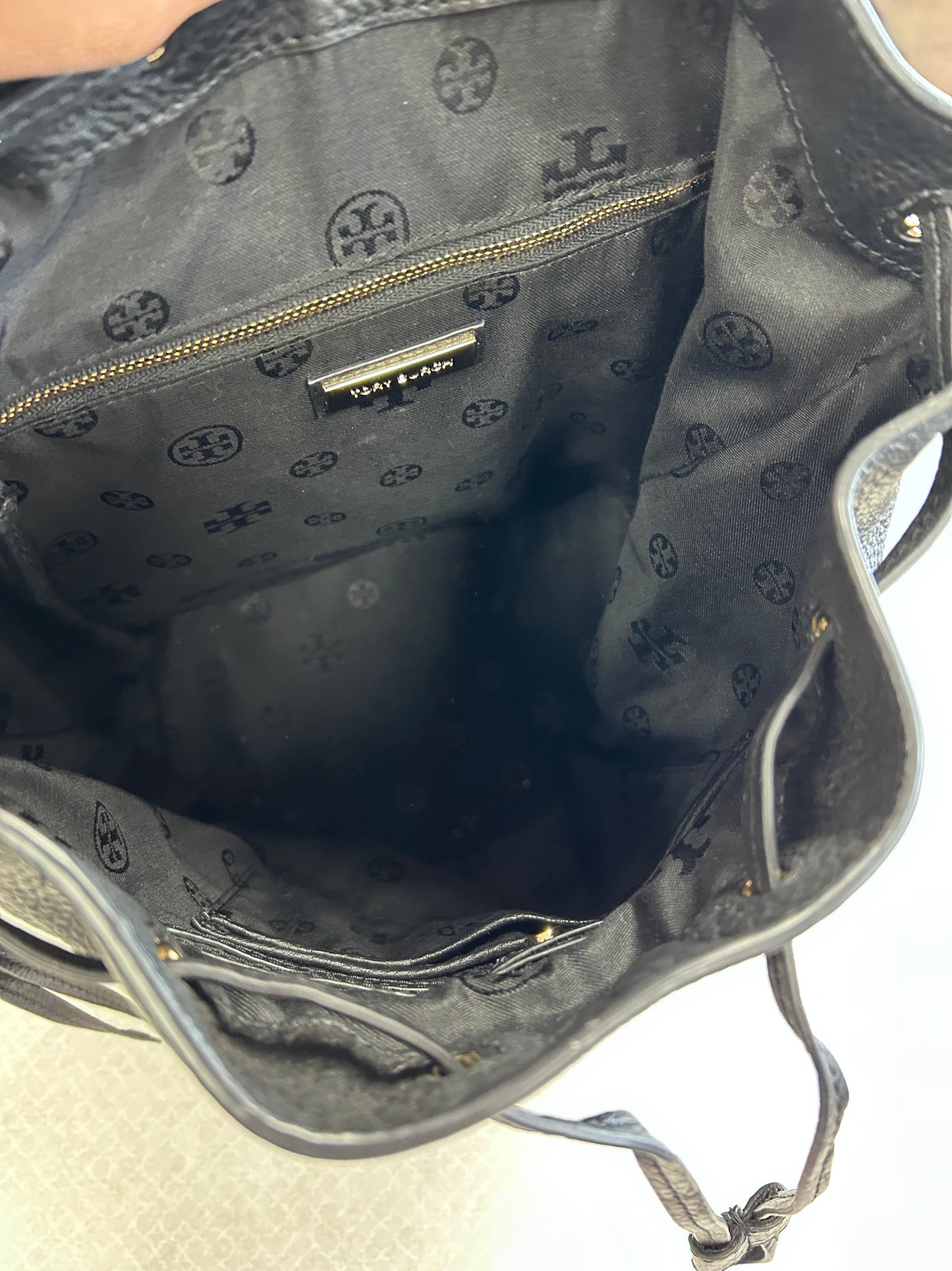 Backpack Designer By Tory Burch In Black, Size:Large