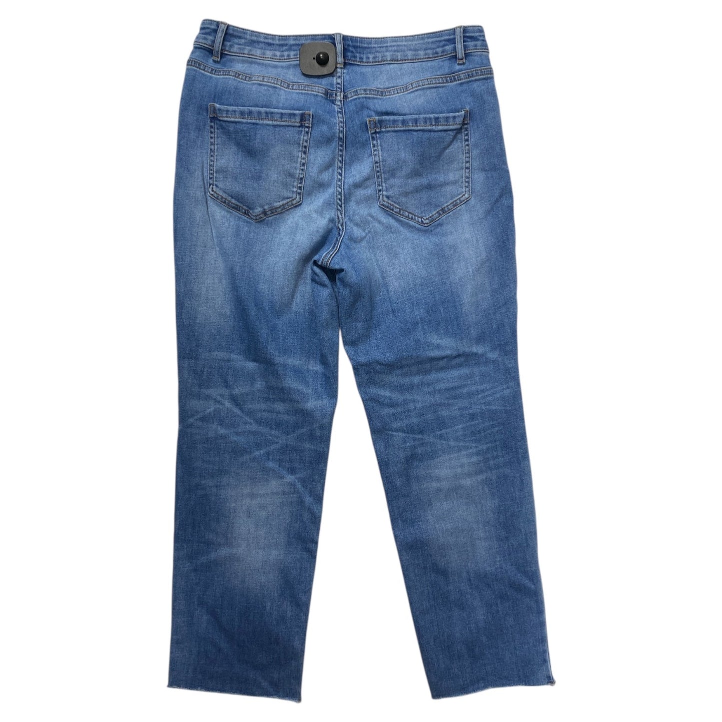 Jeans Straight By J. Jill In Blue Denim, Size:6