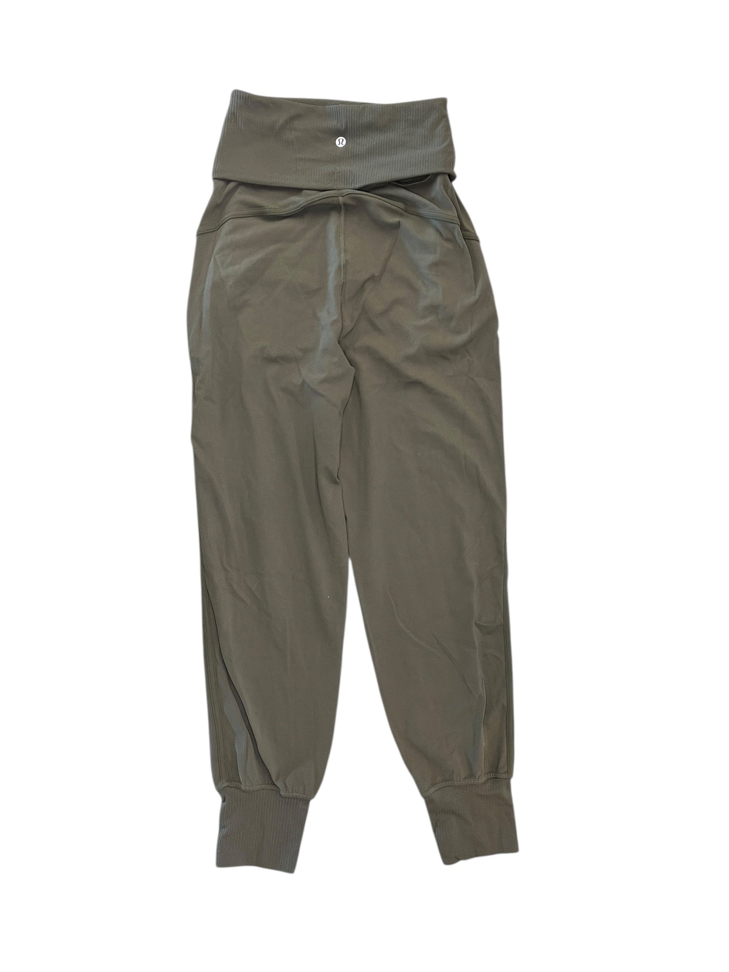Athletic Pants By Lululemon In Green, Size:Xs