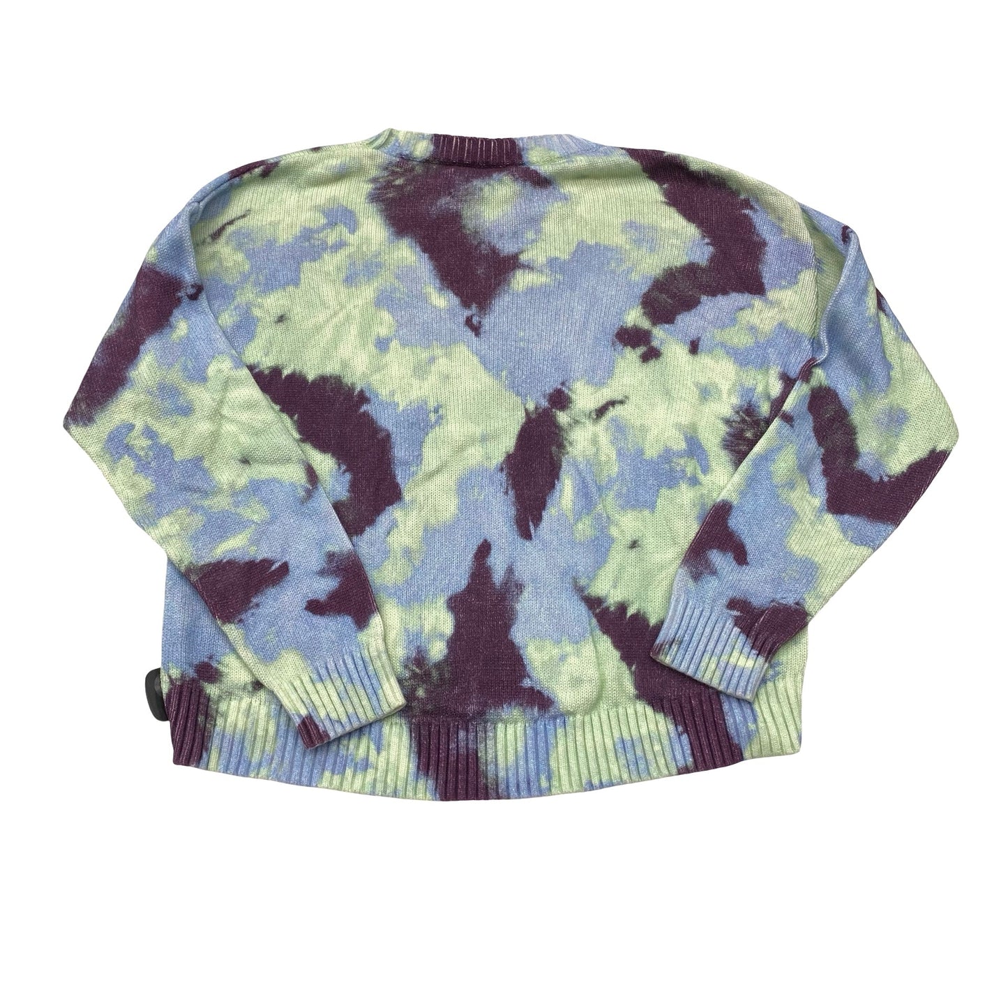 Sweater Designer By Tory Burch In Tie Dye Print, Size:L
