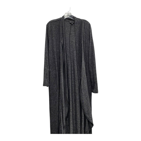 Sweater Cardigan By Bobeau In Grey, Size:M
