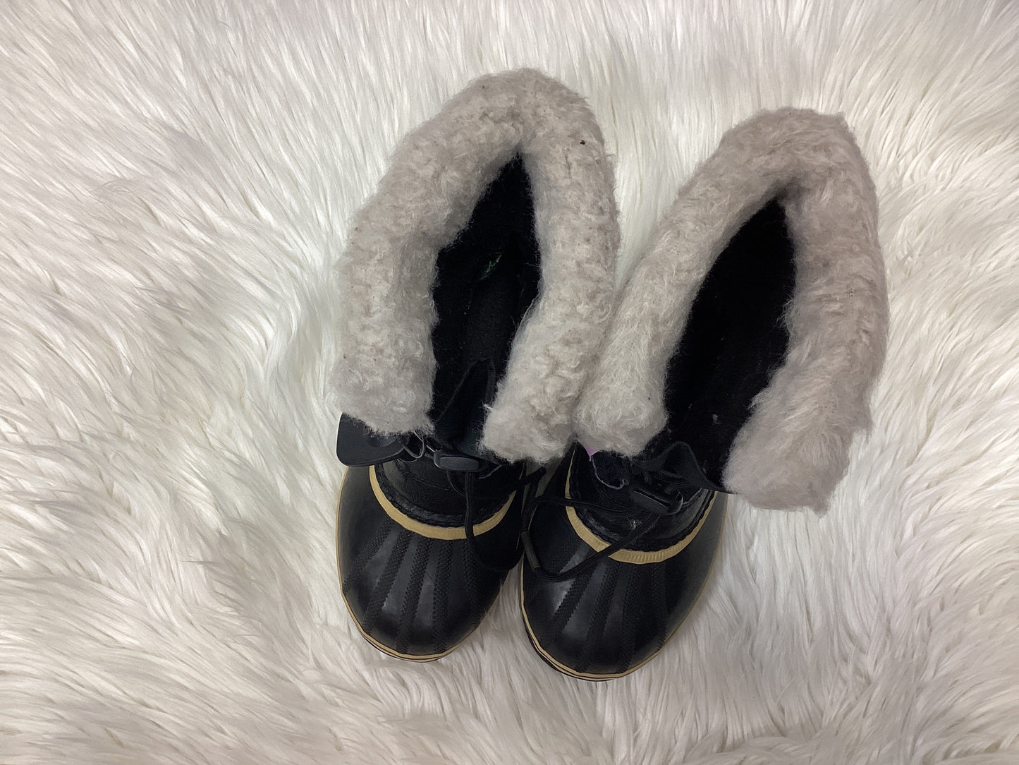 Boots Snow By Sorel In Black, Size:5