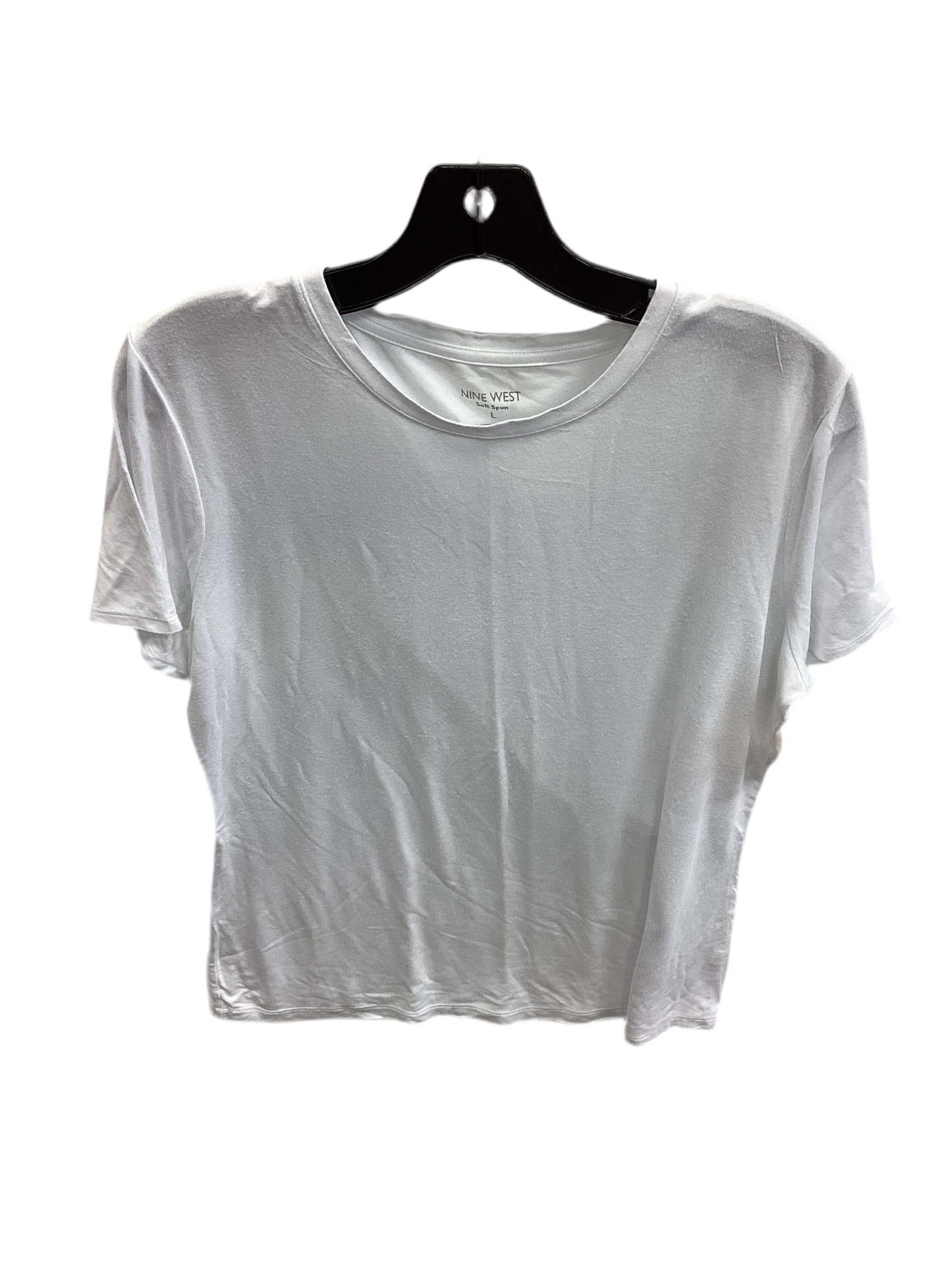 Top Ss Basic By Nine West In White, Size:L