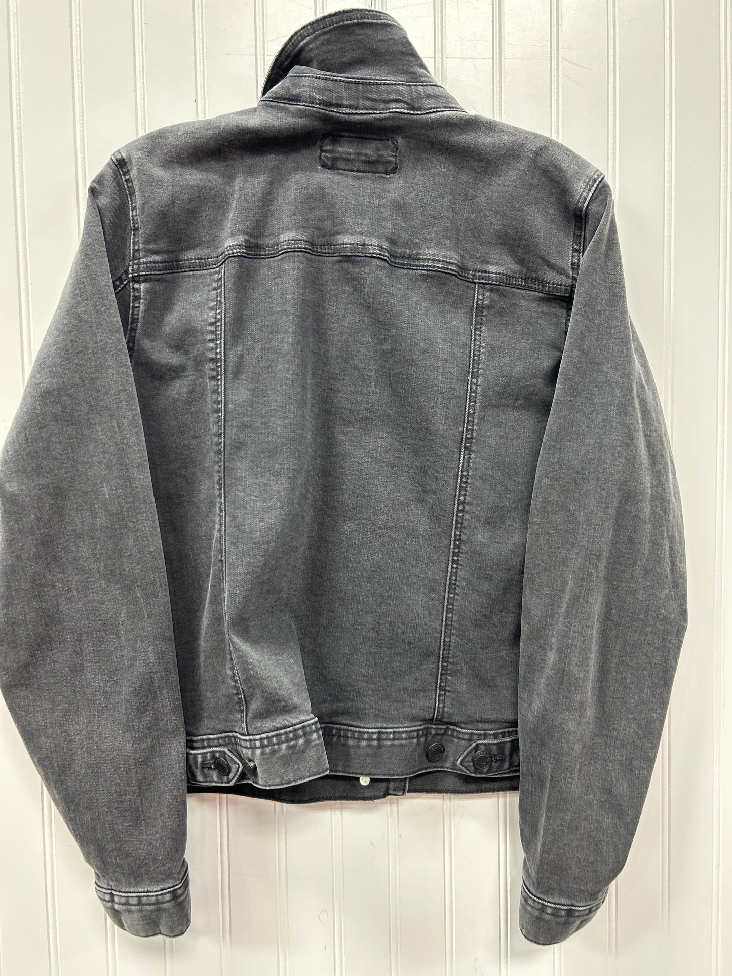 Jacket Denim By Maurices In Black, Size:L