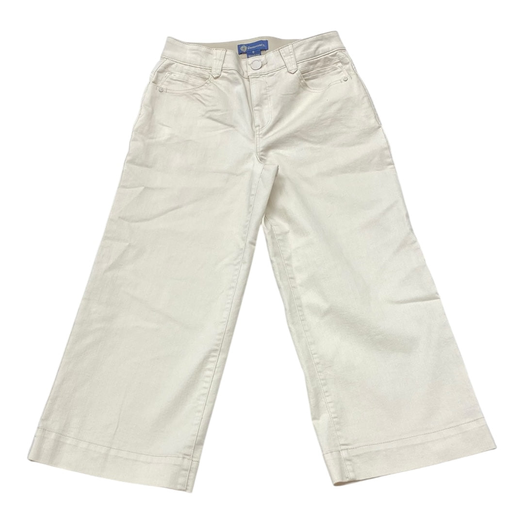 Jeans Wide Leg By Democracy In Cream, Size:6