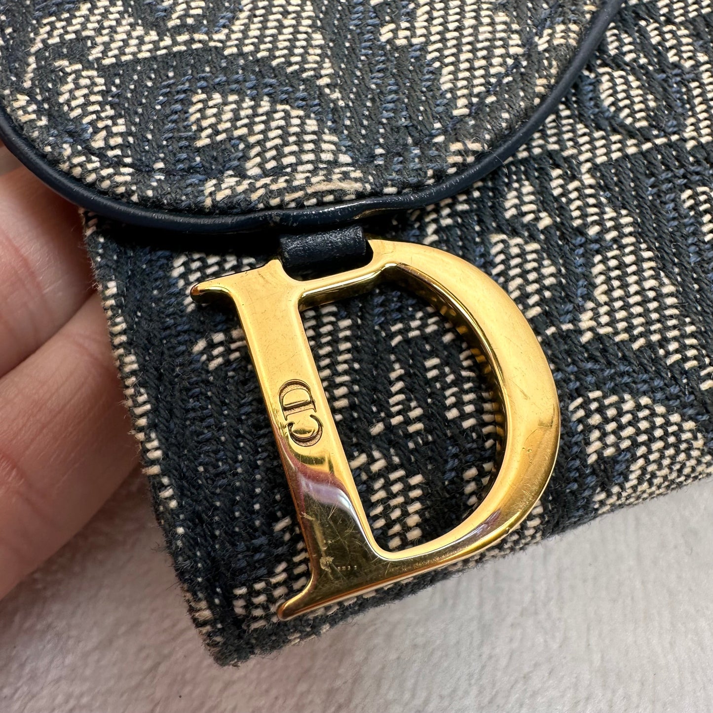 Wallet Luxury Designer By Dior, Size: Small