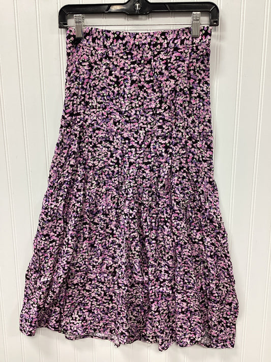 Skirt Maxi By H&M In Purple, Size:2