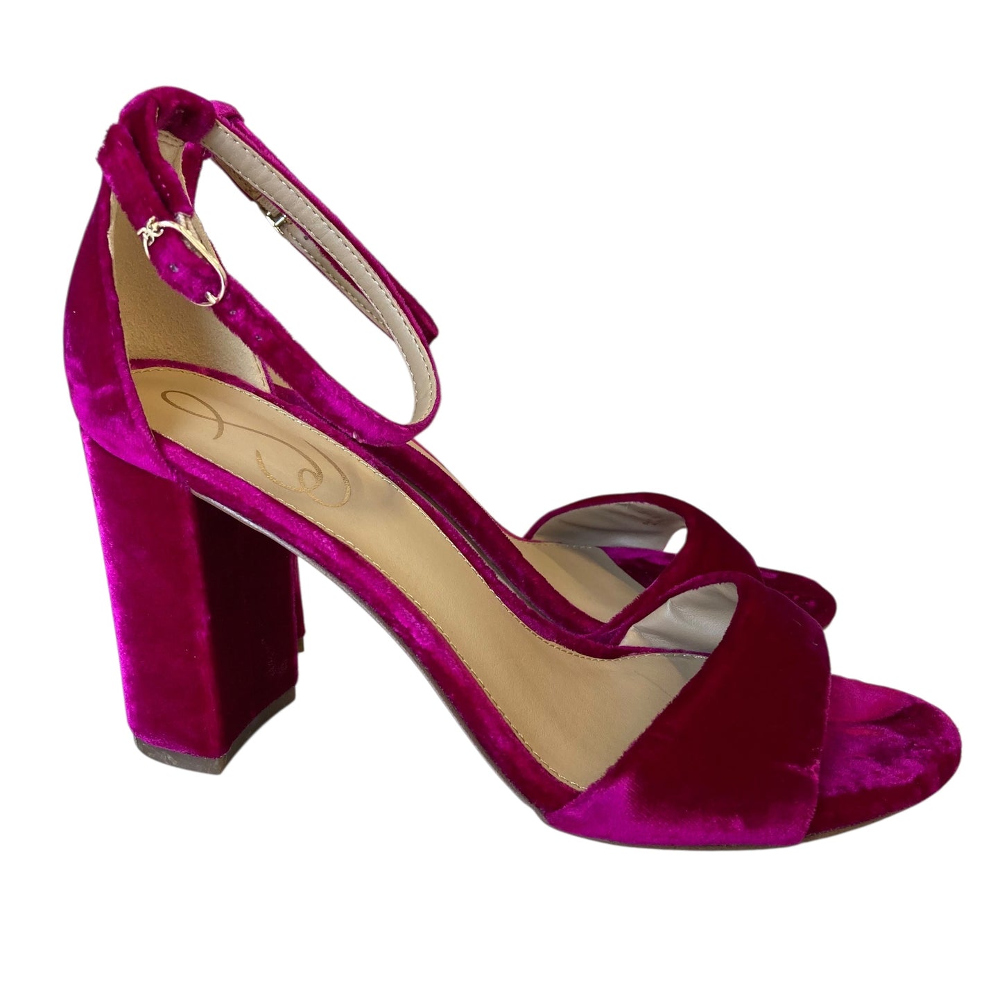 Shoes Heels Block By Sam Edelman In Pink, Size:7