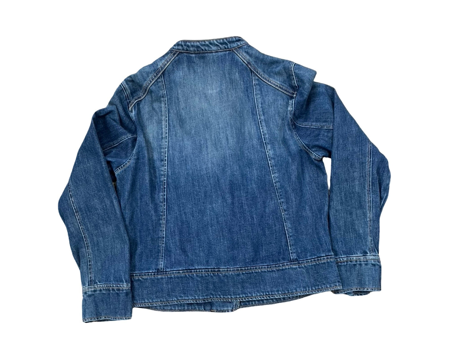 Jacket Denim By Gap In Blue Denim, Size:L
