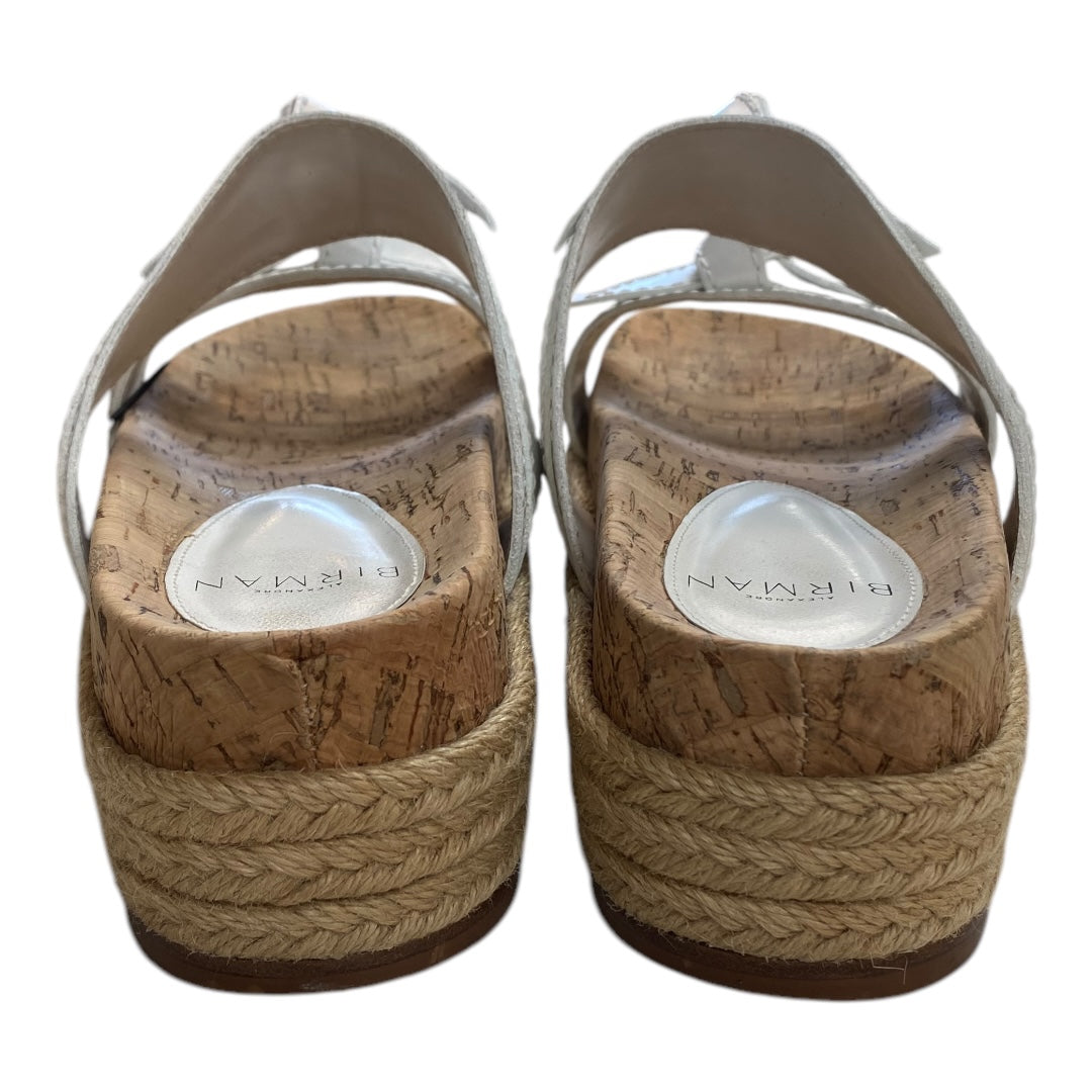 Sandals Designer By Cma In White, Size:8