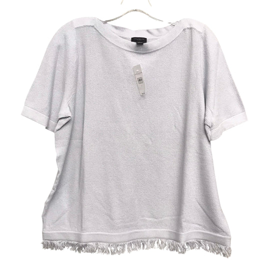 Sweater Ss By Ann Taylor In Light Blue, Size:L