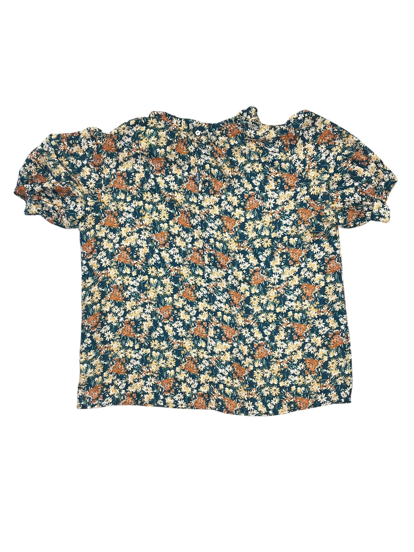 Blouse Ss By Voy In Floral Print, Size:M
