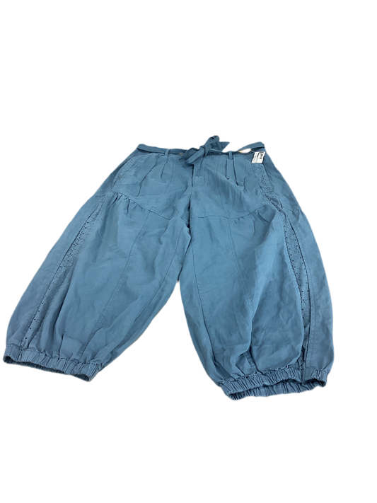 Jeans Straight By Anthropologie In Blue Denim, Size:Mp