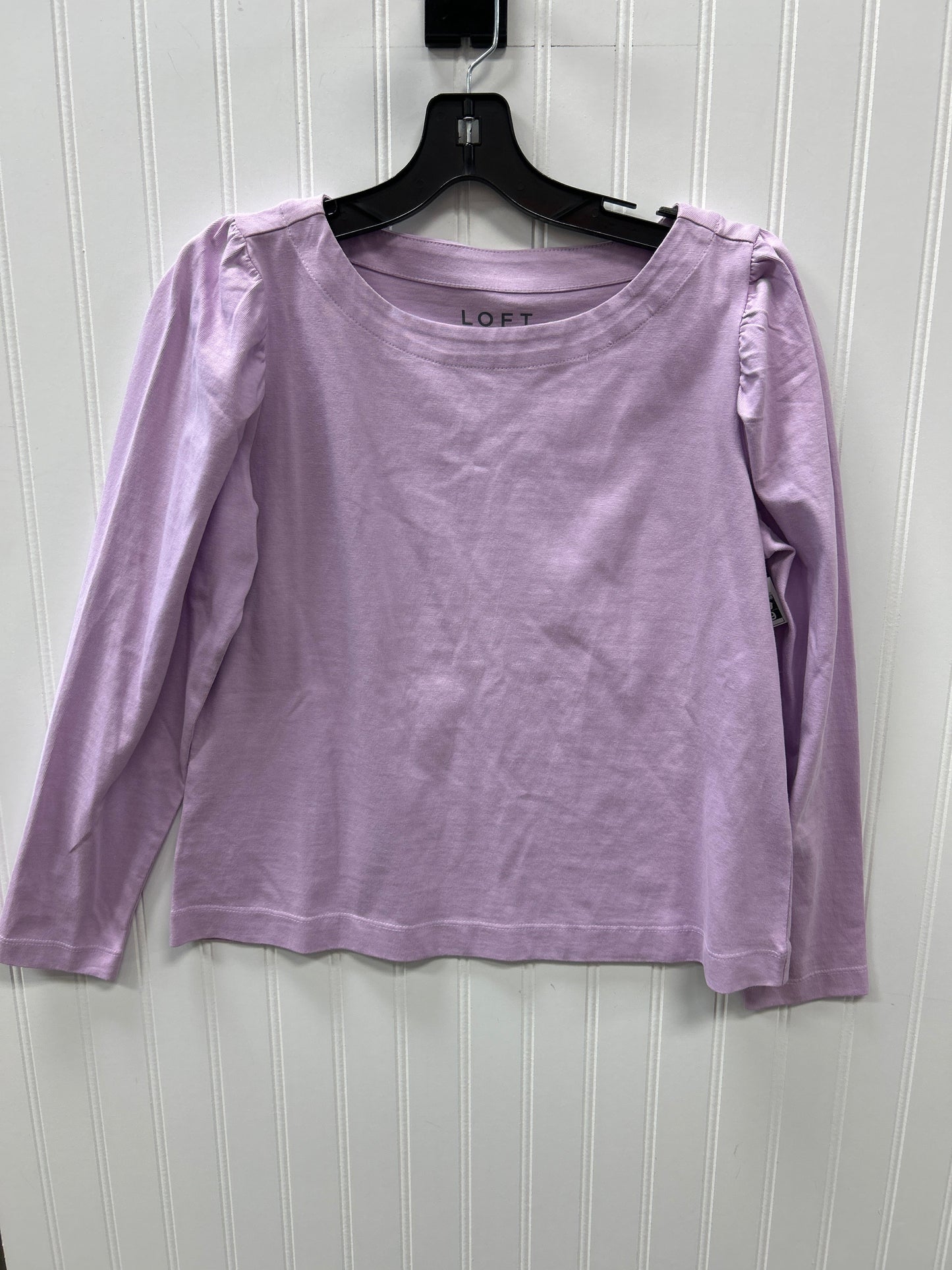 Top Ls By Loft In Purple, Size:Mp