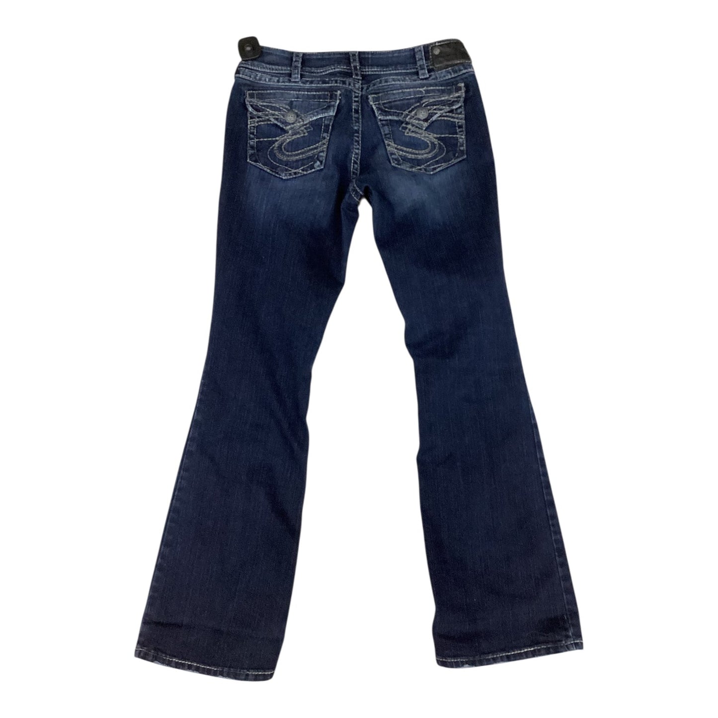 Jeans Boot Cut By Silver In Blue, Size:10