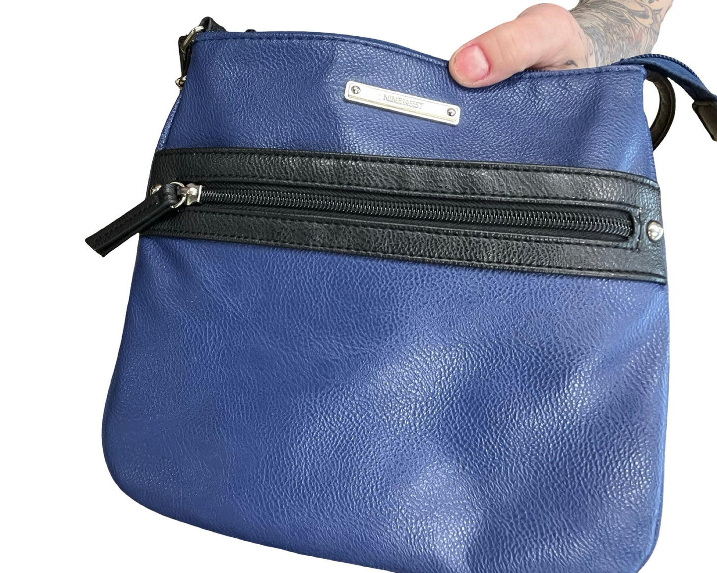 Crossbody By Nine West In Blue, Size:Medium