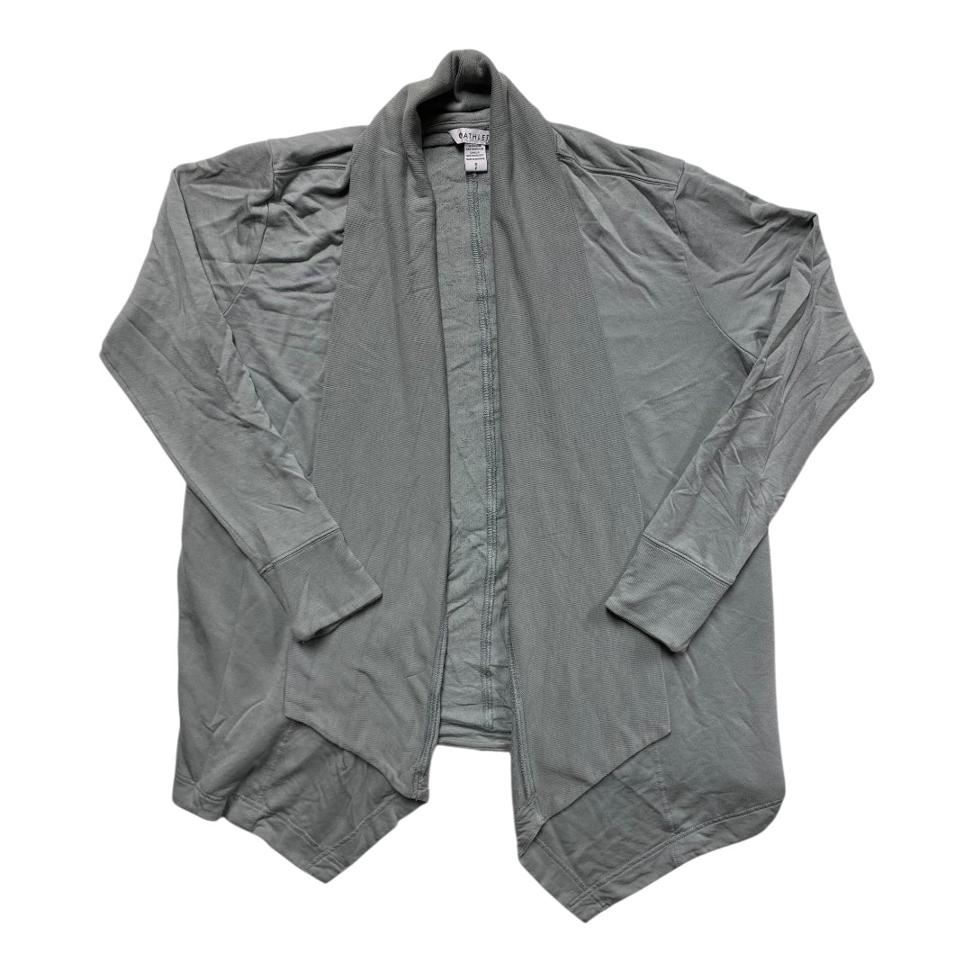 Athletic Jacket By Athleta In Grey, Size:S