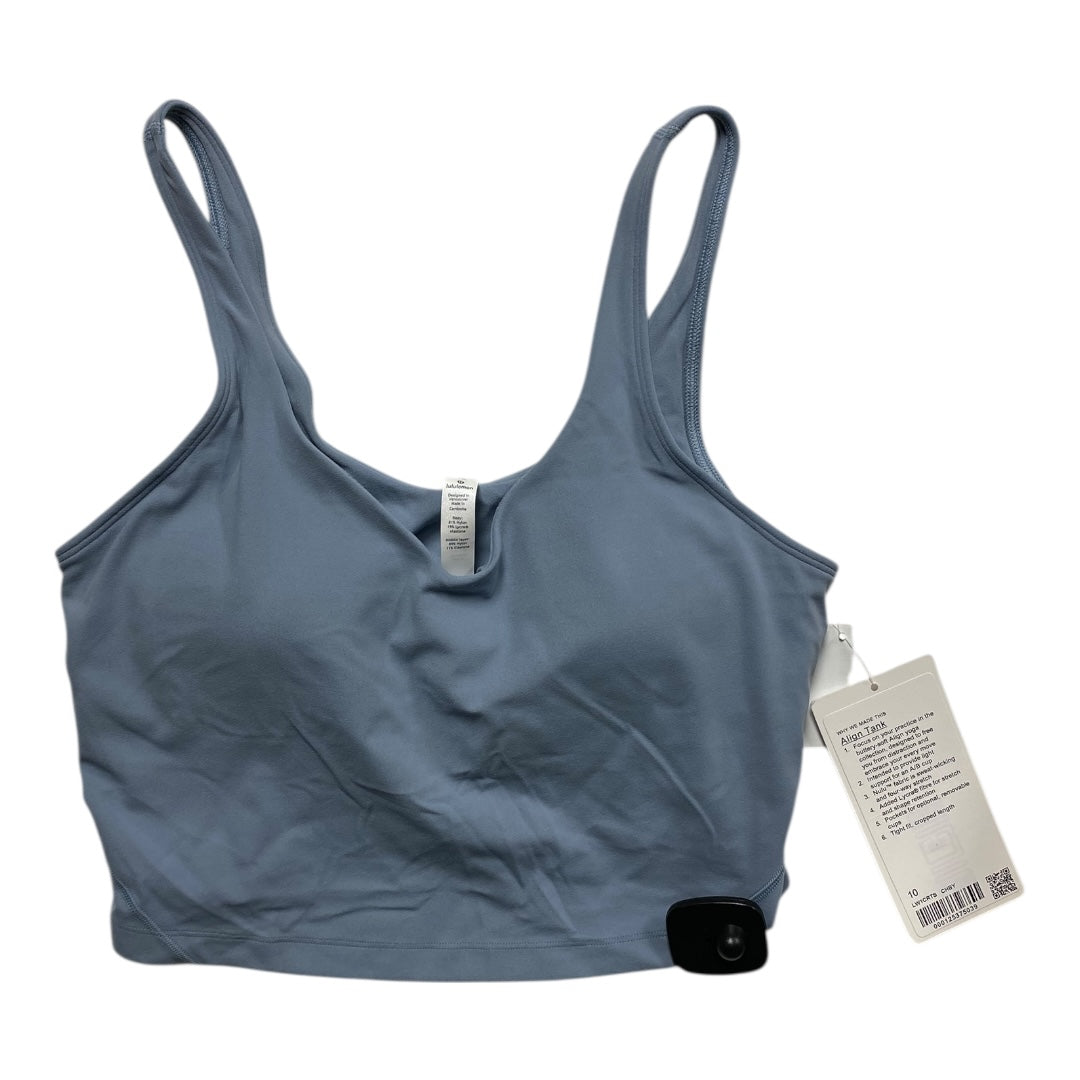 Athletic Bra By Lululemon In Blue, Size:10