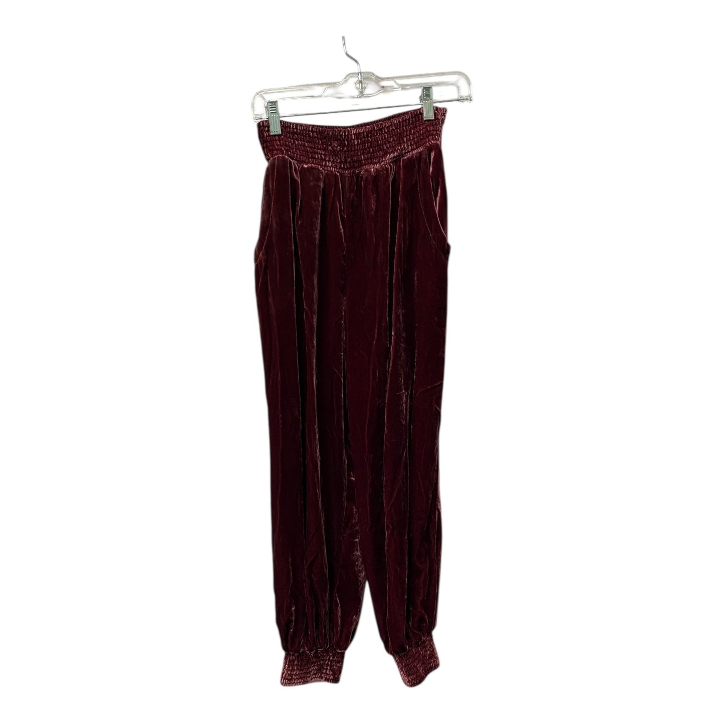 Pants Other By Anthropologie In Maroon, Size:Xs