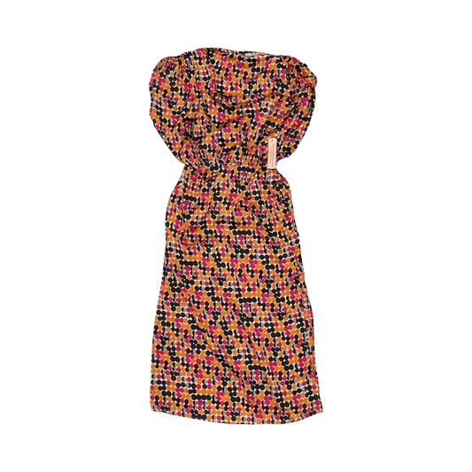 Dress Party Midi By Dress Forum In Orange & Pink, Size:S