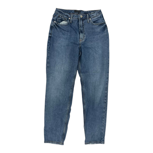 Jeans Straight By Silver In Blue Denim, Size:4